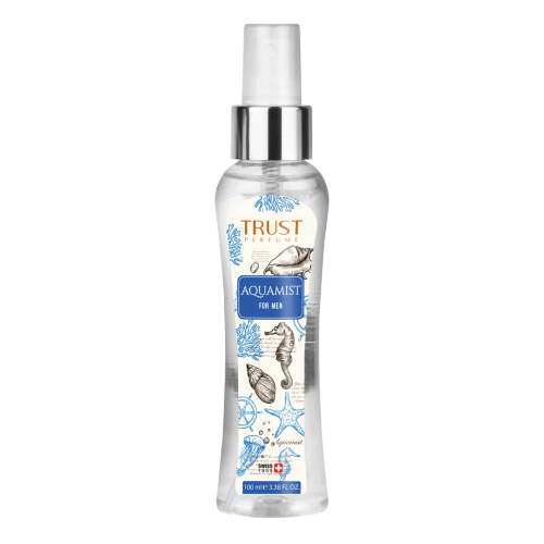 بادی میست مردانه تراست مدل Aquamist با حجم 100 میل