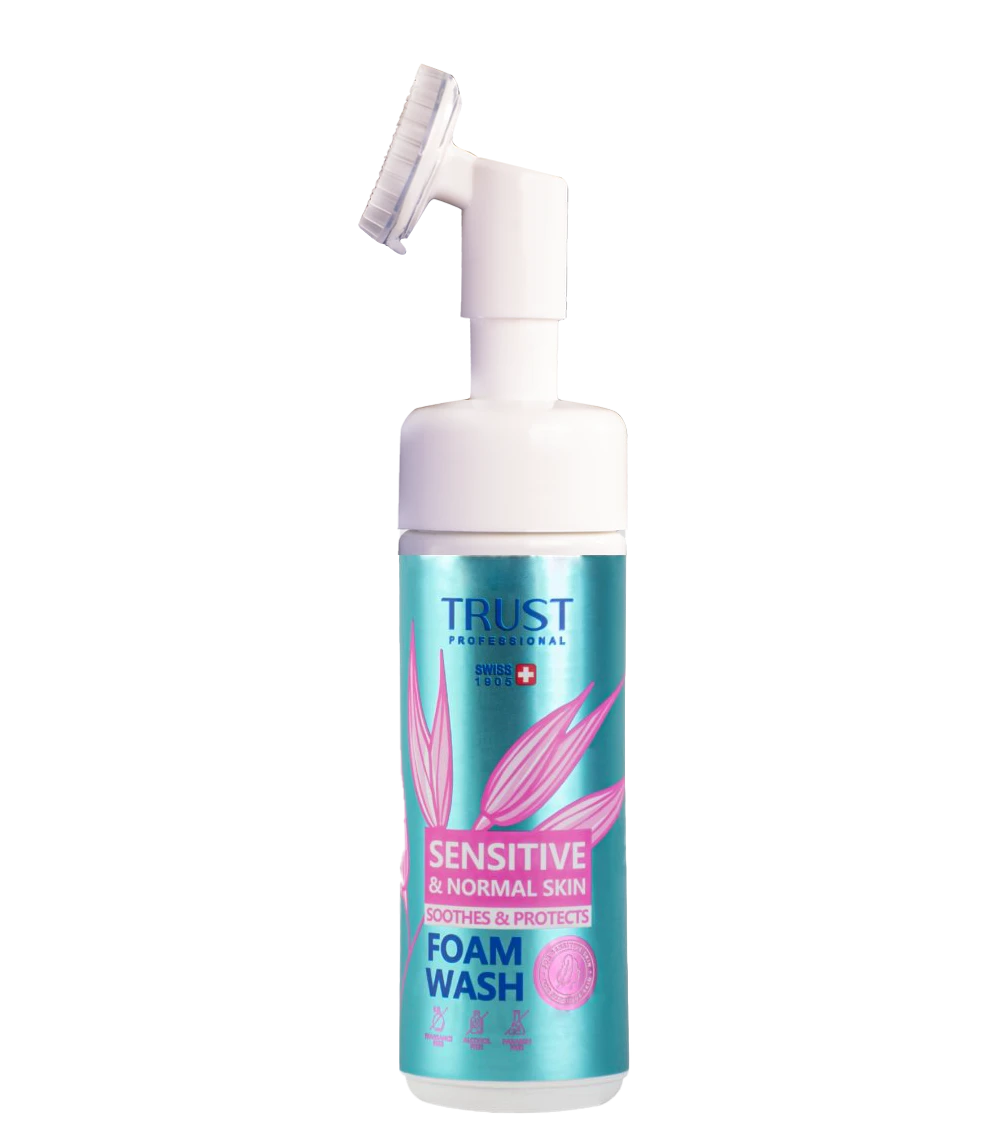 فوم شستشوی صورت مناسب پوست حساس و نرمال